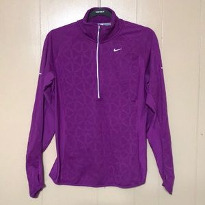 Nike dri fit half zip
